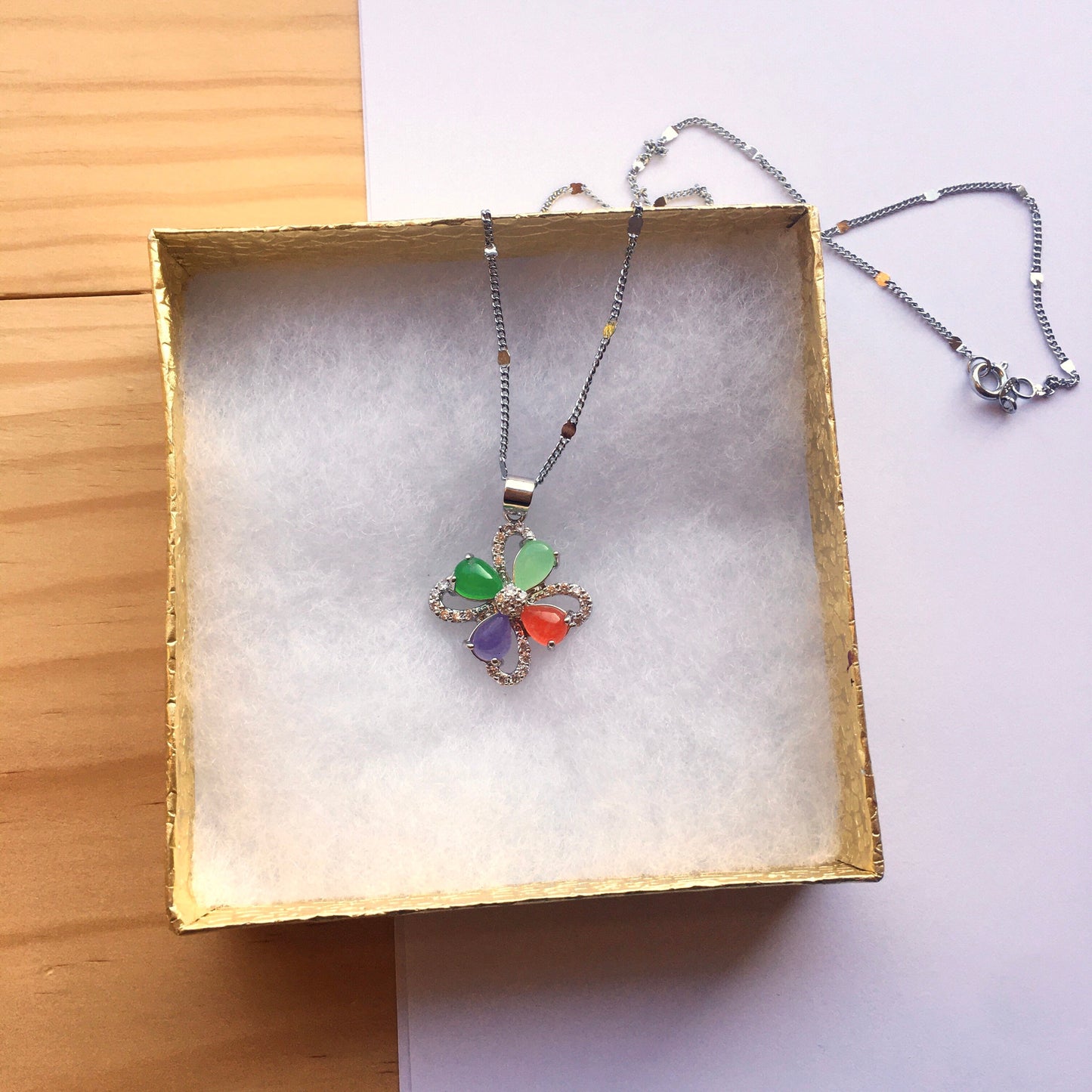 Four-leaf clover Lucky clover Necklace