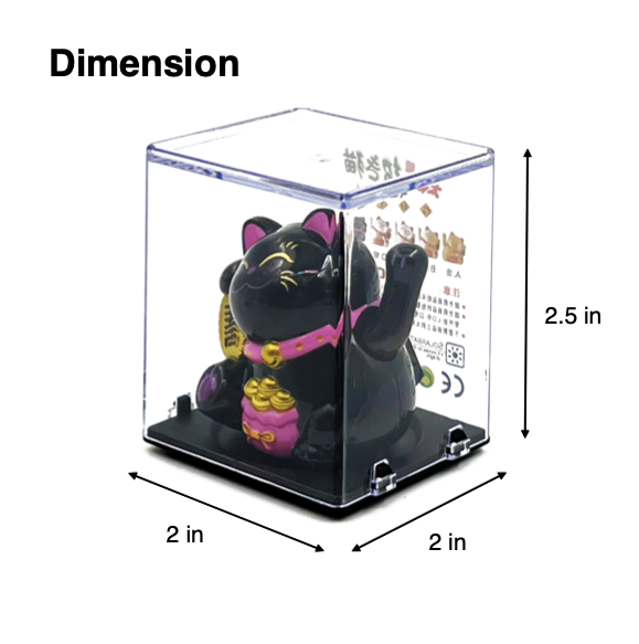 Solar-Powered Waving Arm Lucky Cat
