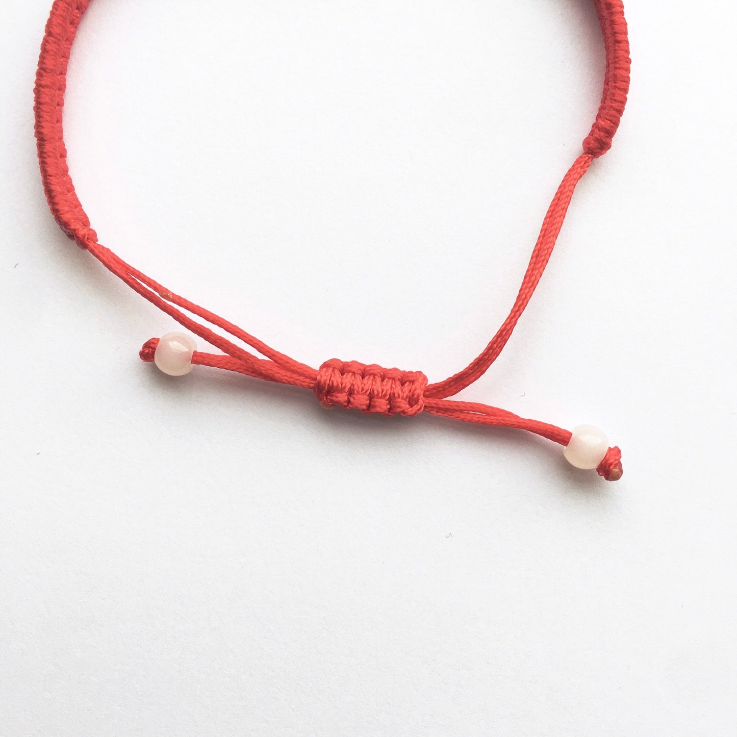 Jade lucky red string woven Bracelets