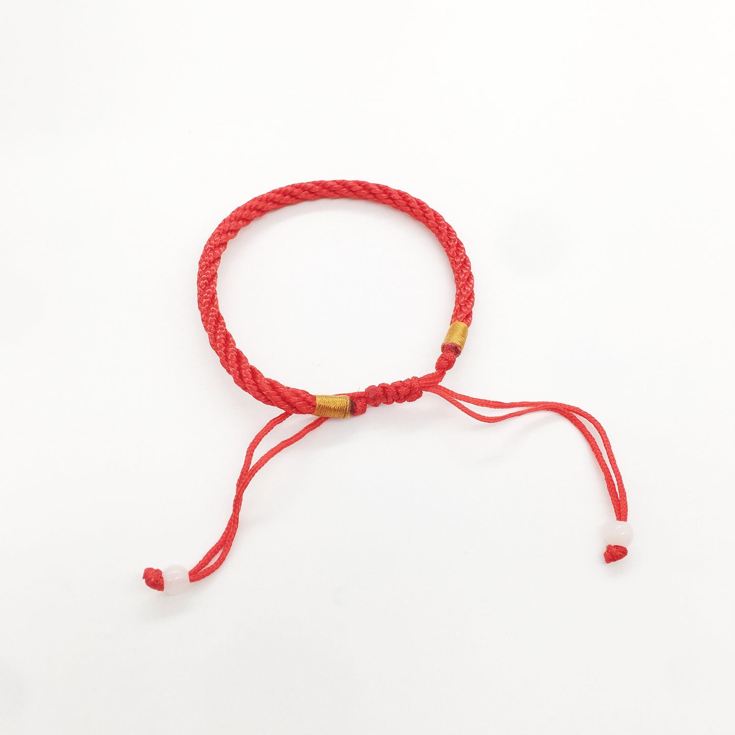 Good Fortune Lucky Red String Woven Bracelet