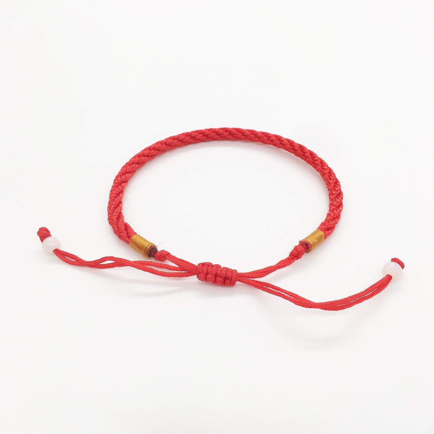 Good Fortune Lucky Red String Woven Bracelet