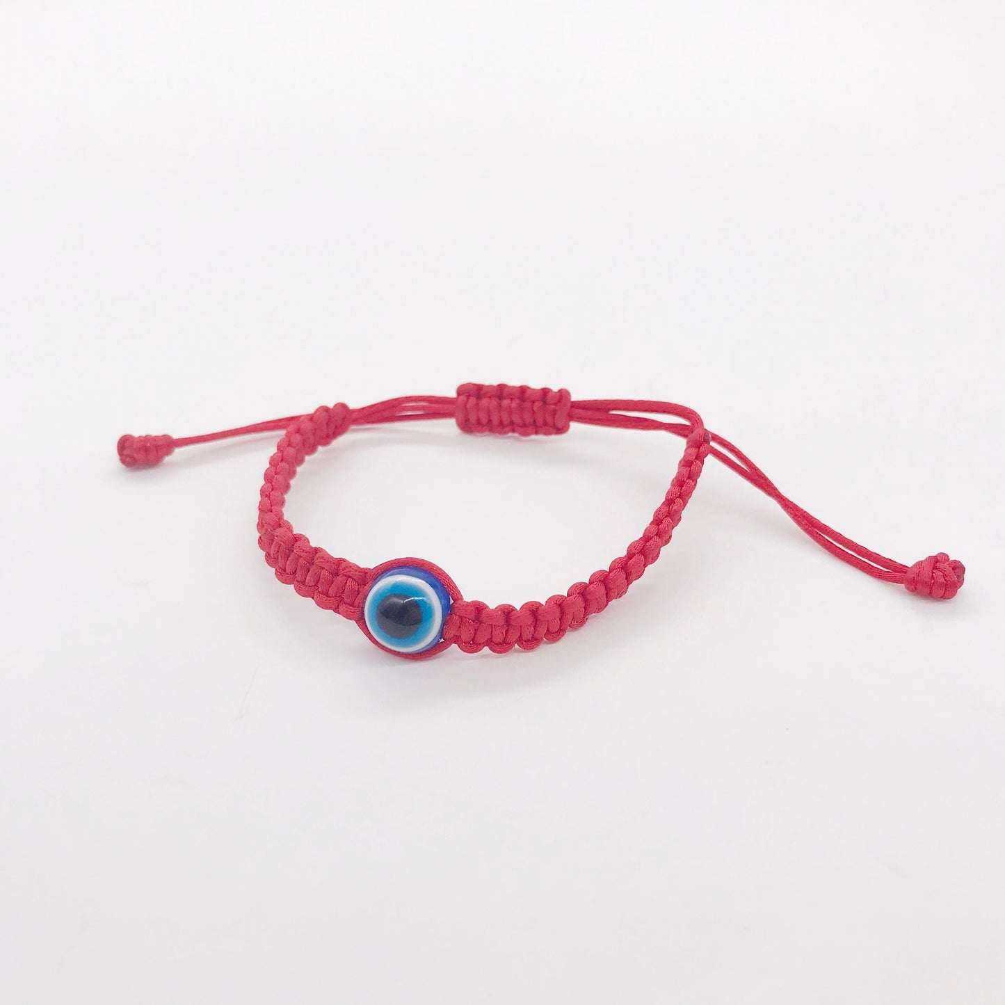 Evil Eye Lucky Red String woven Bracelet, Kabbalah Protection Adjustable Bracelet For Women Men Boys Girls Baby