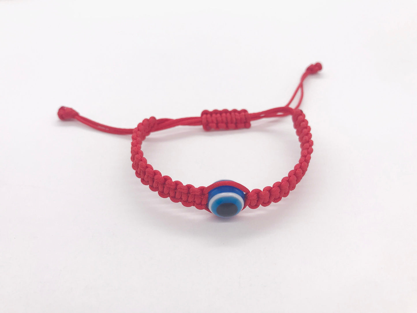 Evil Eye Lucky Red String woven Bracelet, Kabbalah Protection Adjustable Bracelet For Women Men Boys Girls Baby